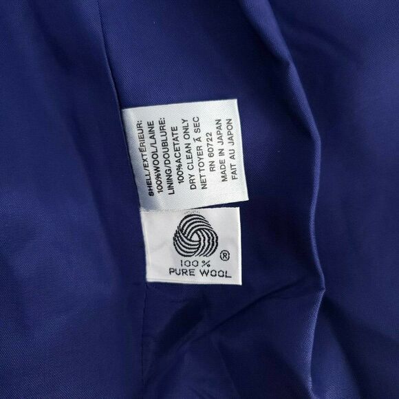 Vintage MICHII MOON For Sanyo Jacket Hounds Tooth - Picture 6 of 12